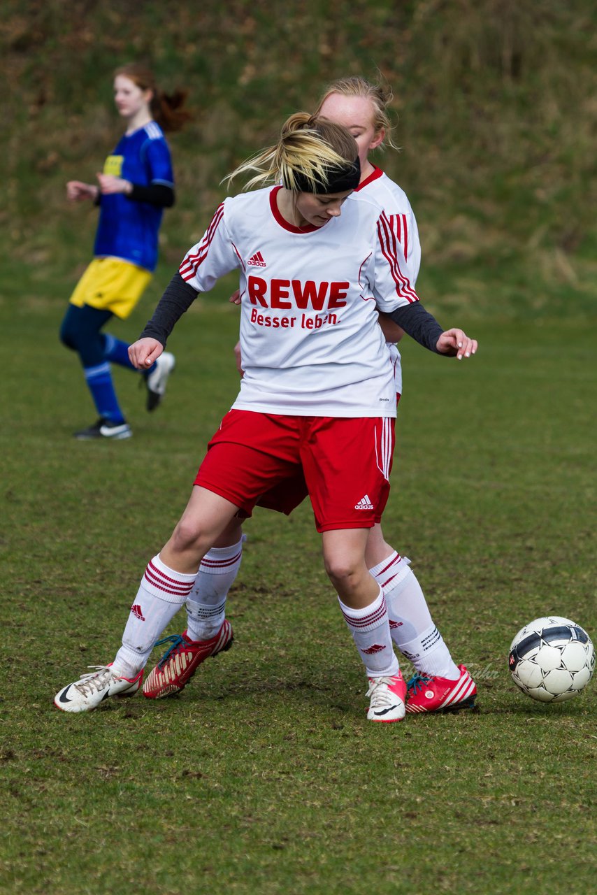 Bild 345 - B-Juniorinnen Tus Tensfeld - TSV Gnutz o.W. : Ergebnis: 1:3